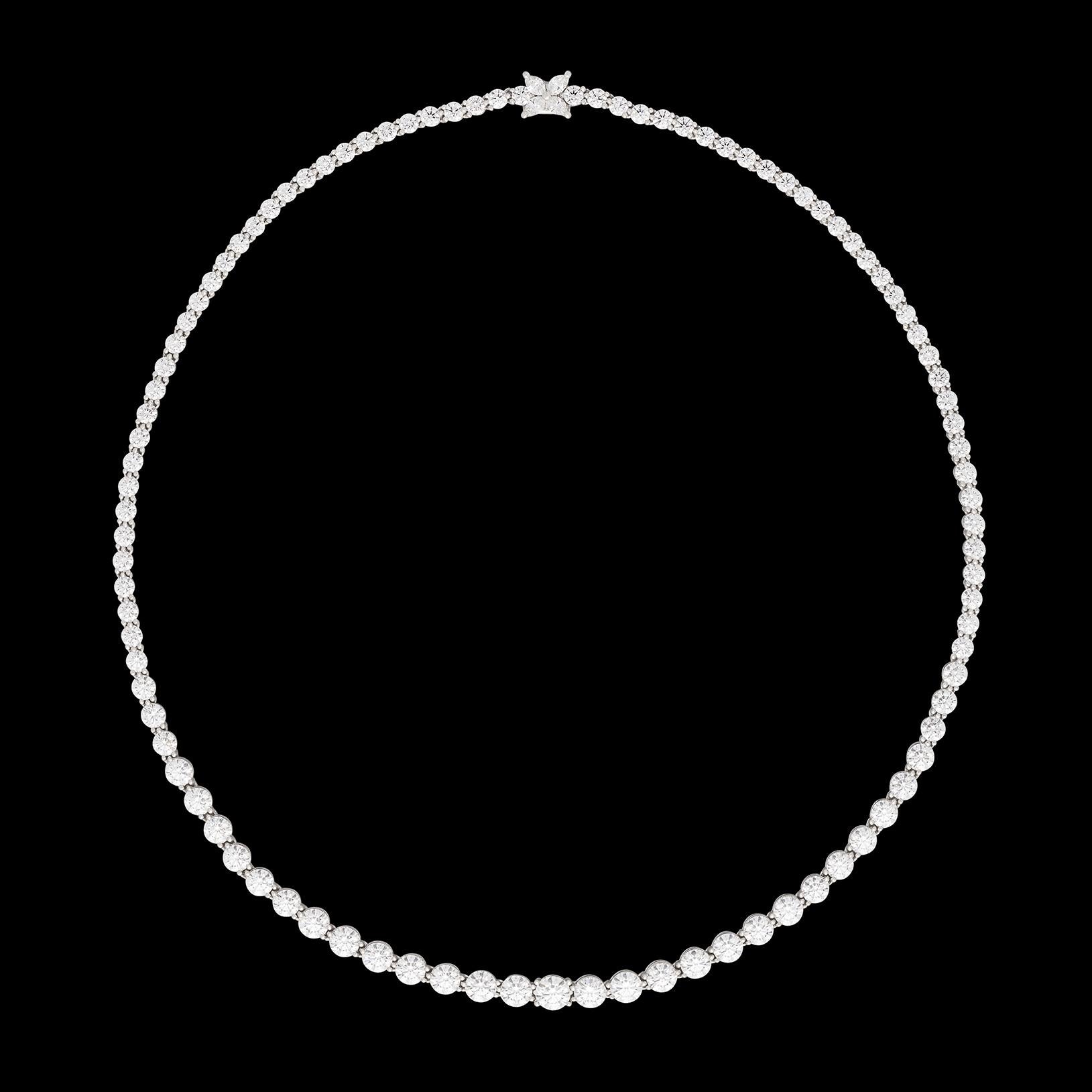 Victoria Diamond Necklace by Tiffany & Co. In New Condition For Sale In San Francisco, CA