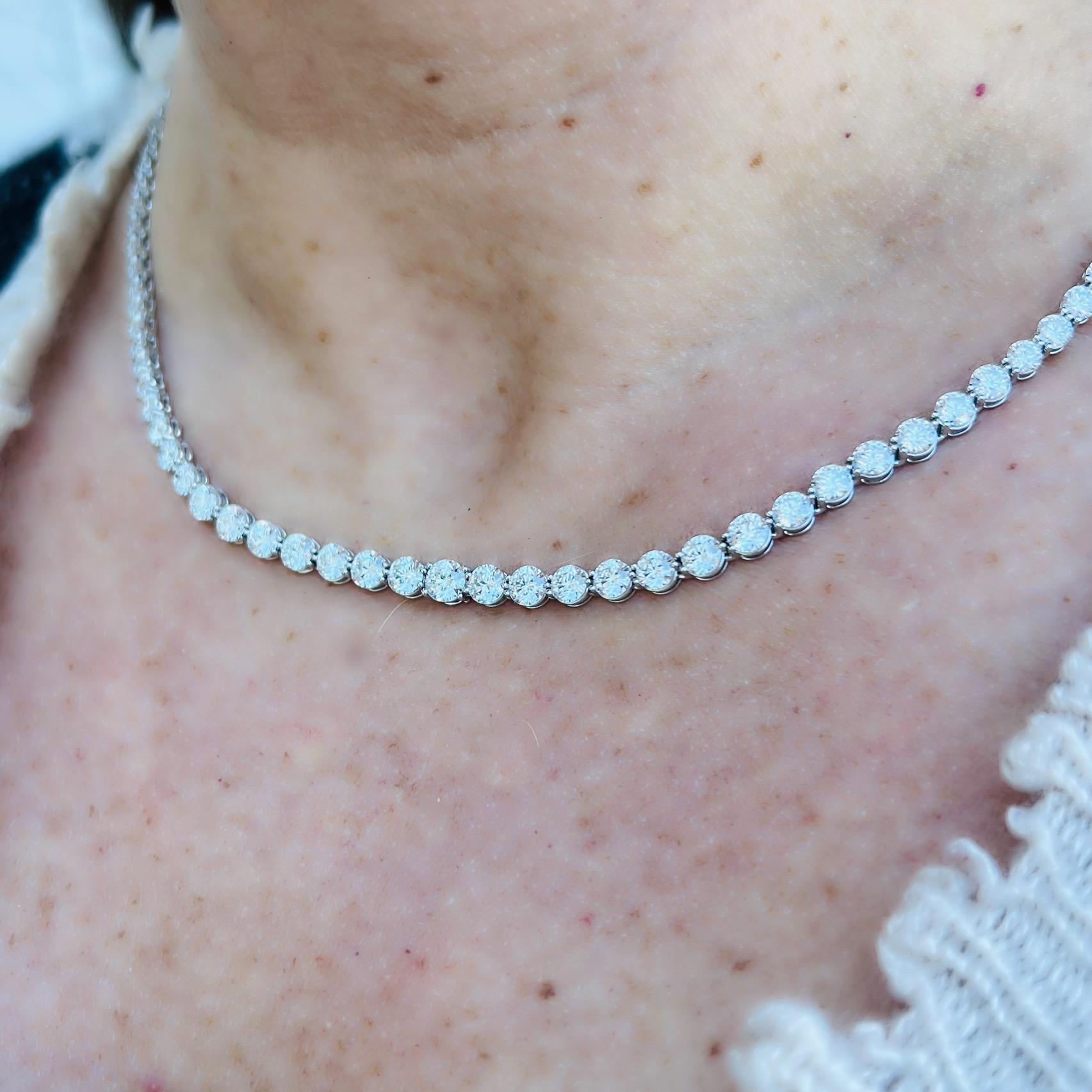 Victoria Diamond Necklace by Tiffany & Co. For Sale 2