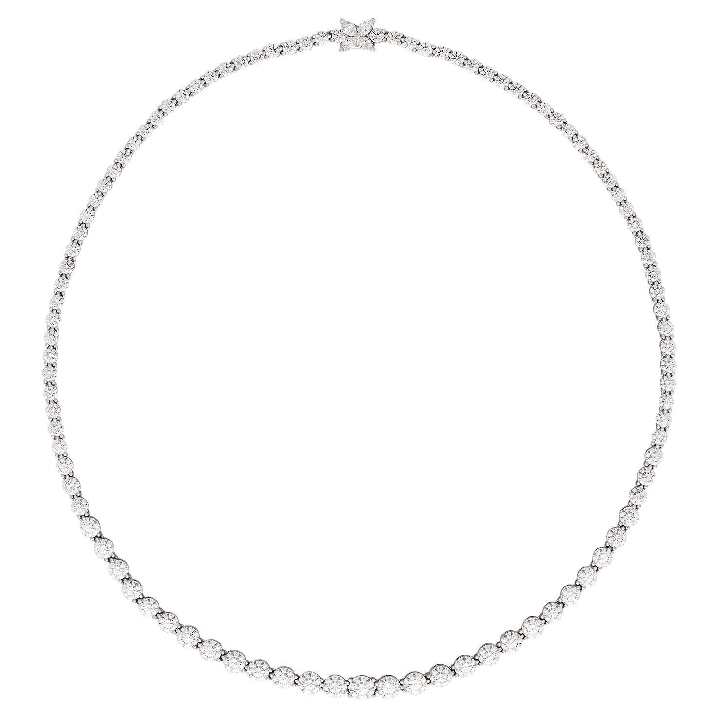 Victoria Diamond Necklace by Tiffany & Co.