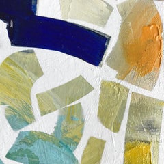 Victoria Harrison, Spring Leaves, Original Abstract Modern Painting