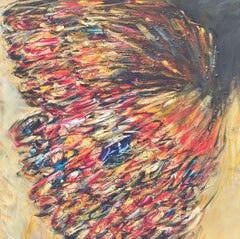 Butterfly Halo, Painting, Oil on Canvas