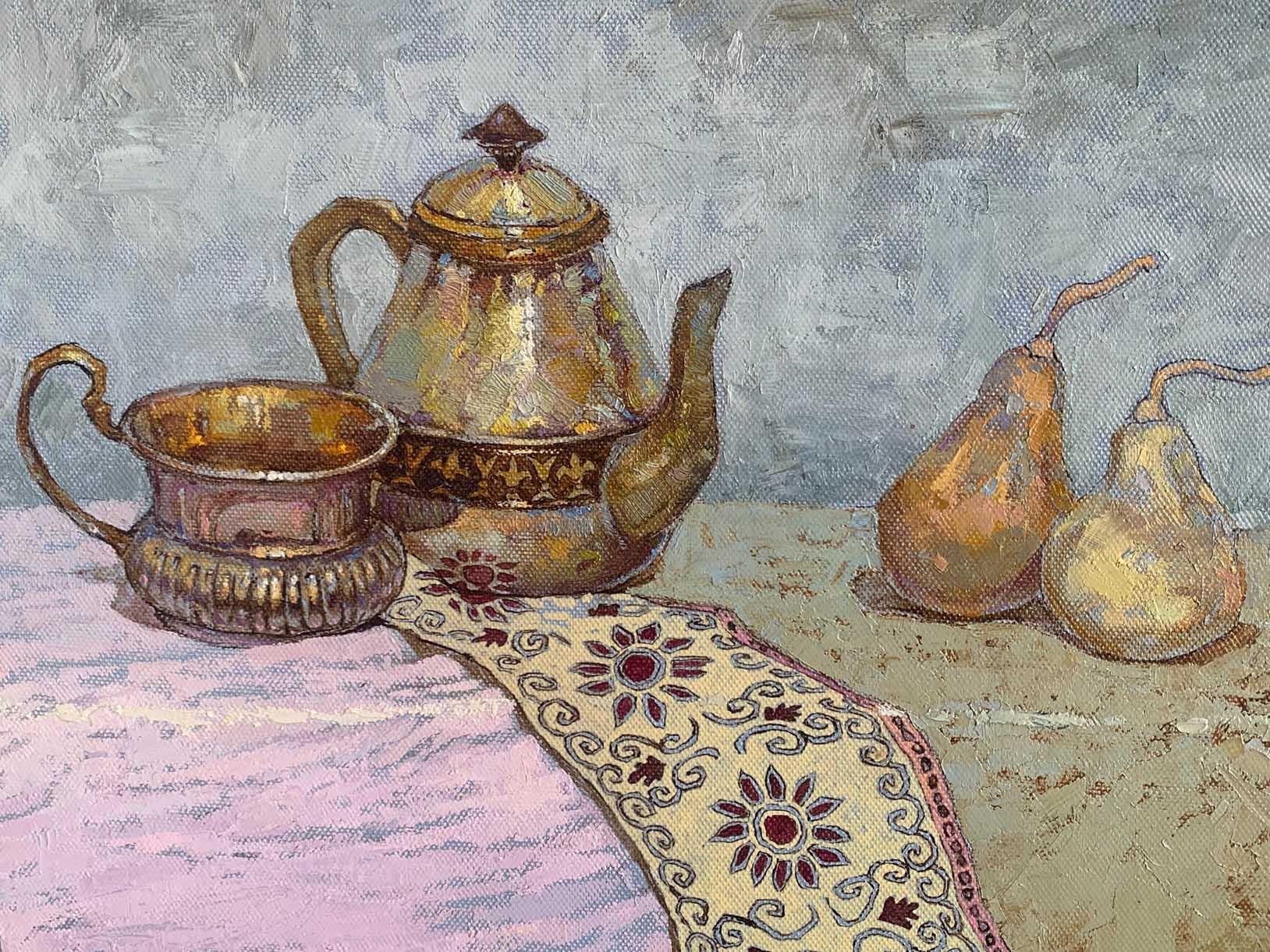Victoria Kalaichi Still-Life Painting - Pears