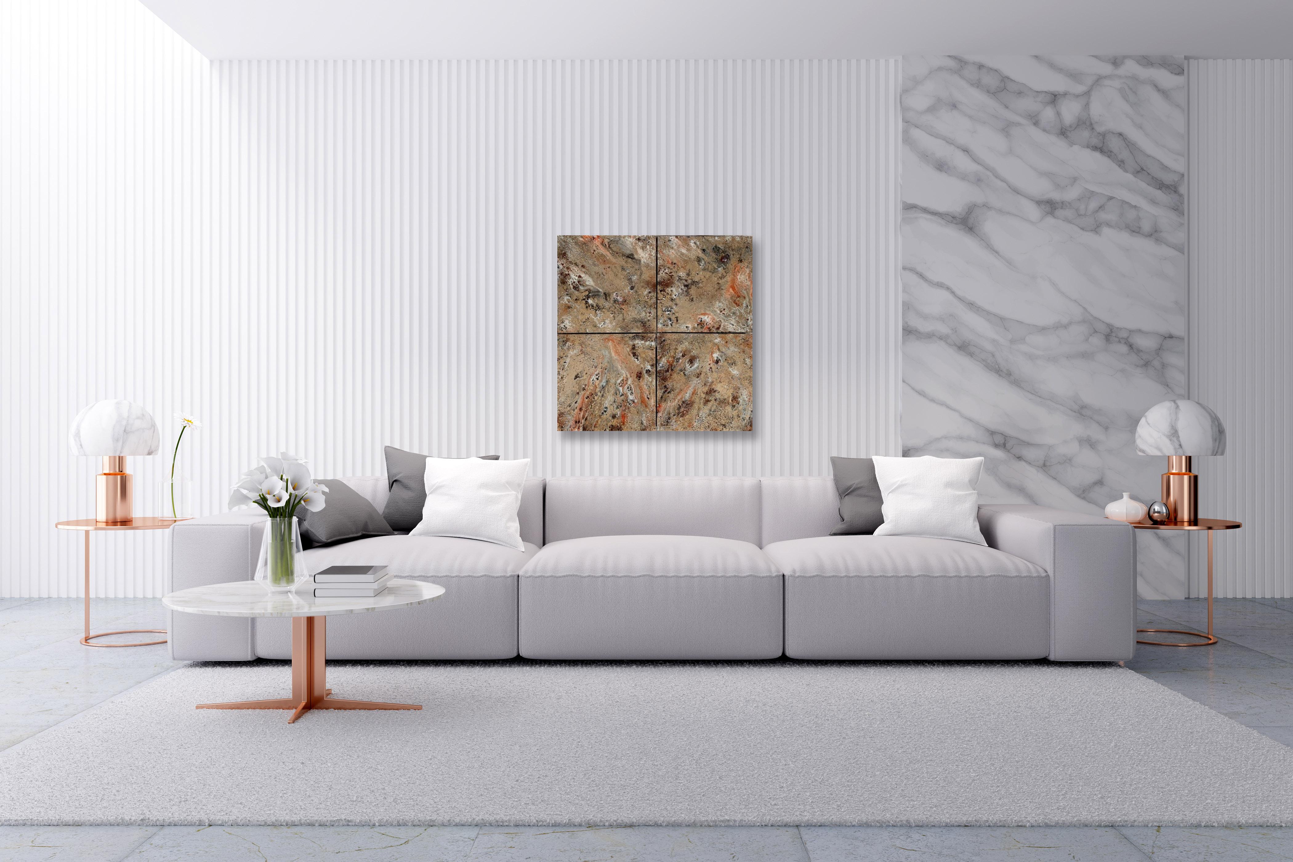 Infinity-III (Quadriptych), tecnica mista su tela in vendita 1