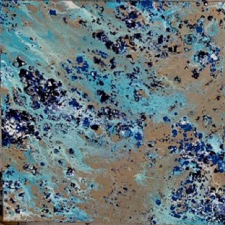 Infinity-IV (Quadriptico), tecnica mista su tela - Mixed Media Art Contemporaneo di Victoria Kovalenchikova