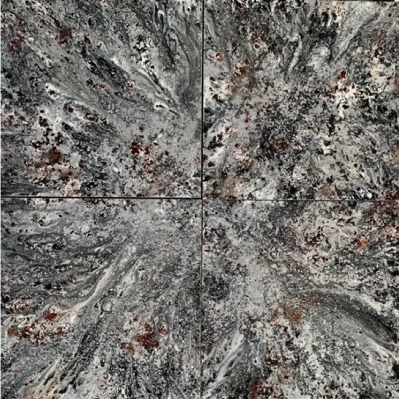 Infinity-VI (Quadriptico), tecnica mista su tela - Mixed Media Art di Victoria Kovalenchikova