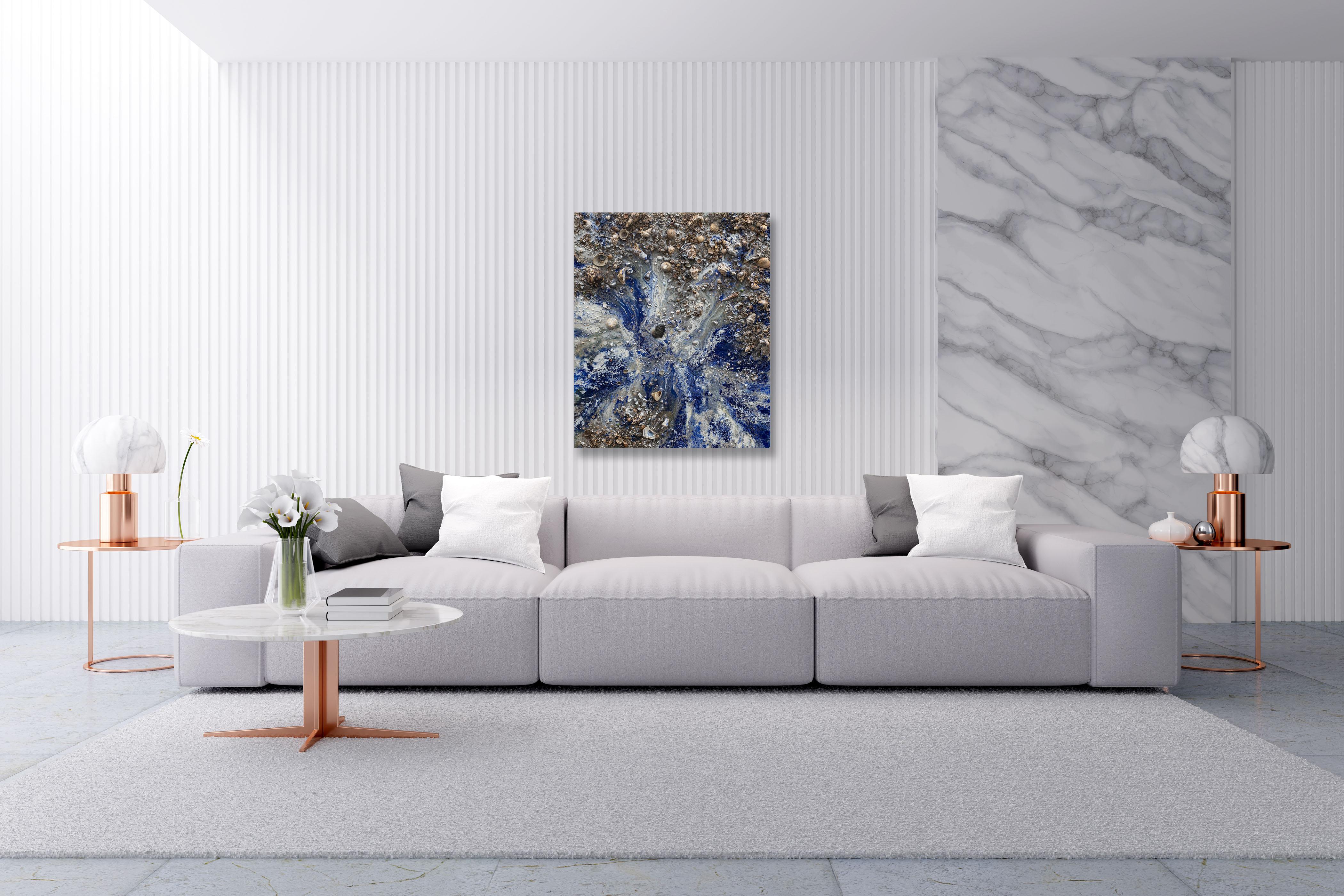 The Earth-XX, Mixed Media on Canvas For Sale 1
