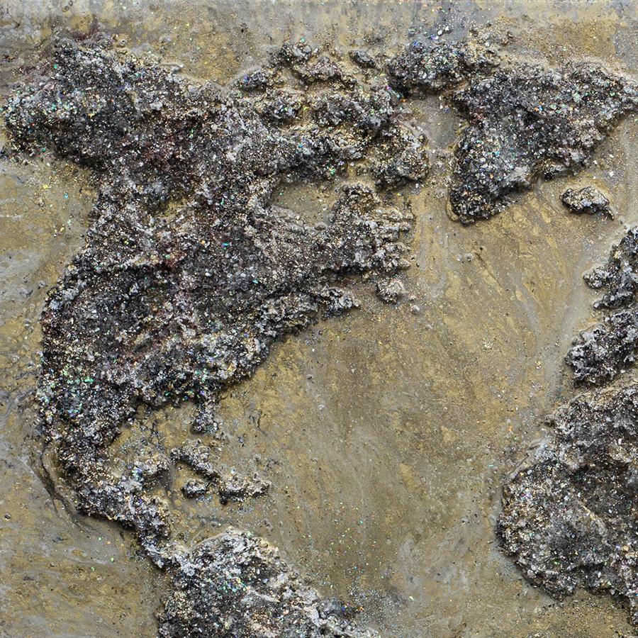 Il mondo-XXV, tecnica mista su tela - Mixed Media Art Contemporaneo di Victoria Kovalenchikova