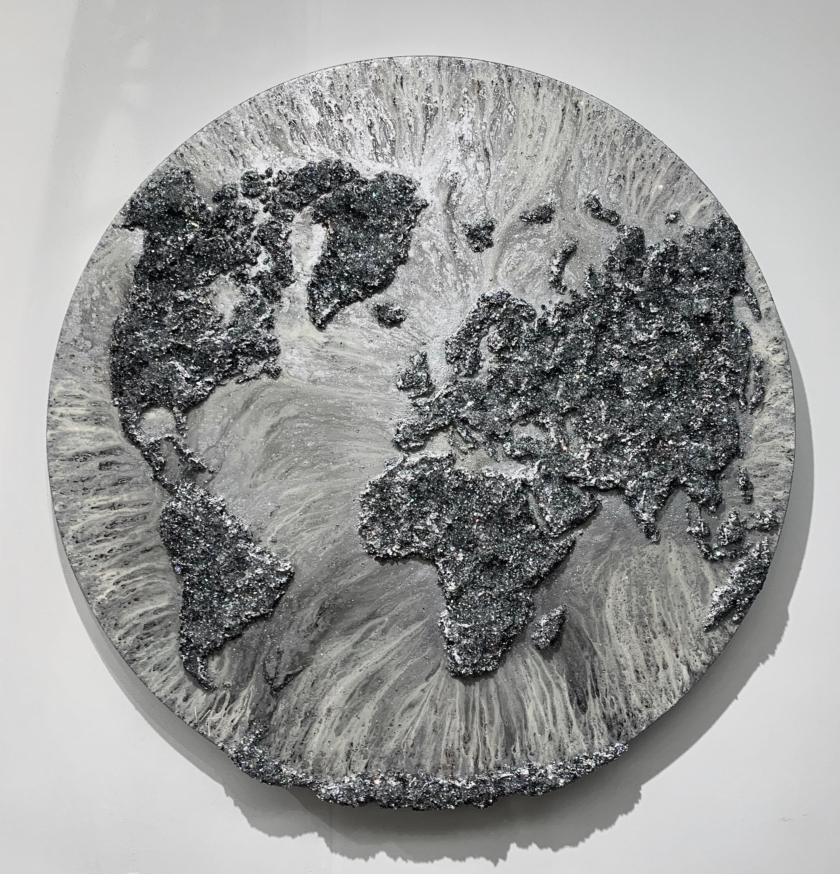 Il Mondo-XXXII, Tecnica mista su tela - Mixed Media Art di Victoria Kovalenchikova