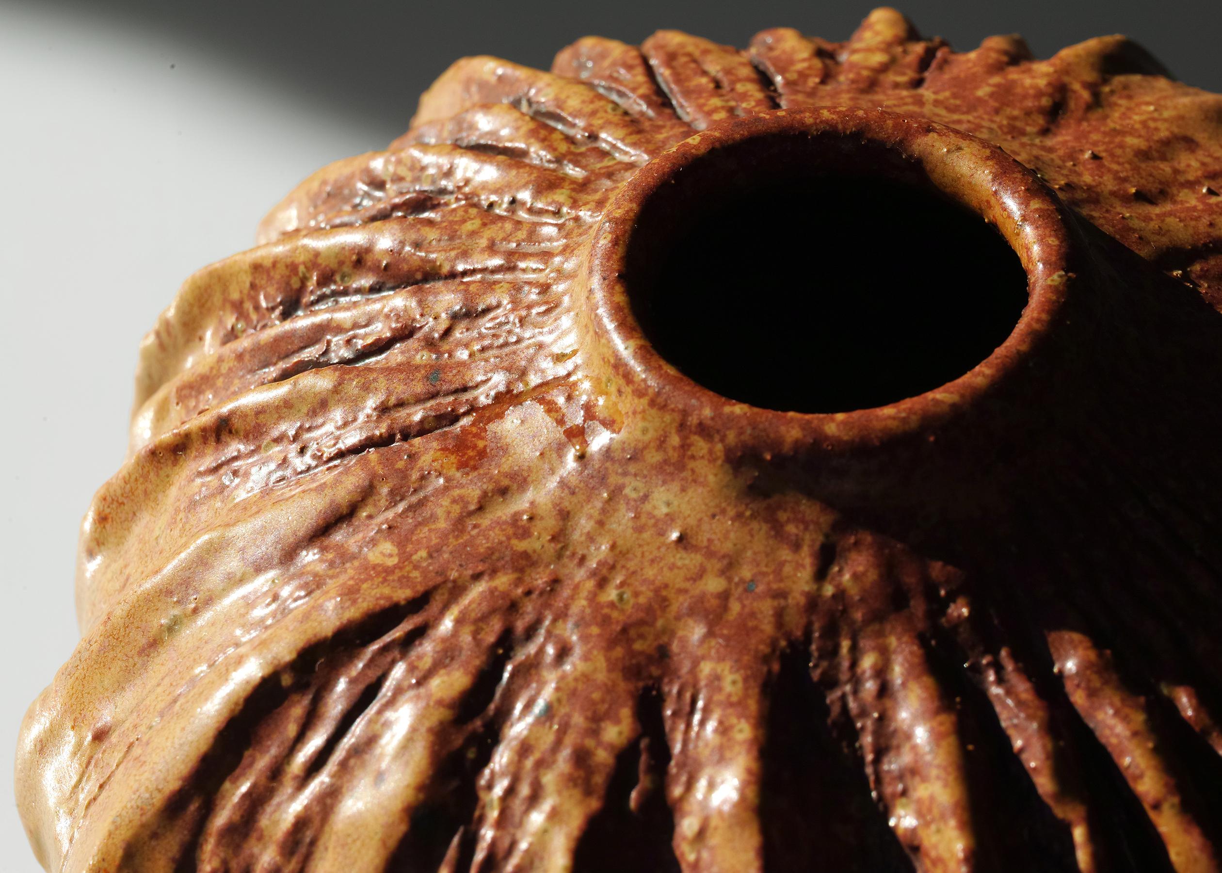 Moderne Vase organique Victoria Littlejohn Studio Pottery en vente
