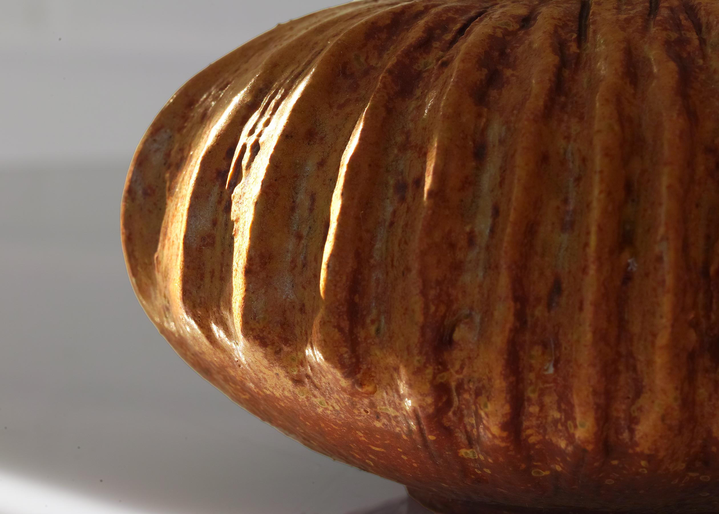 Vase organique Victoria Littlejohn Studio Pottery en vente 1