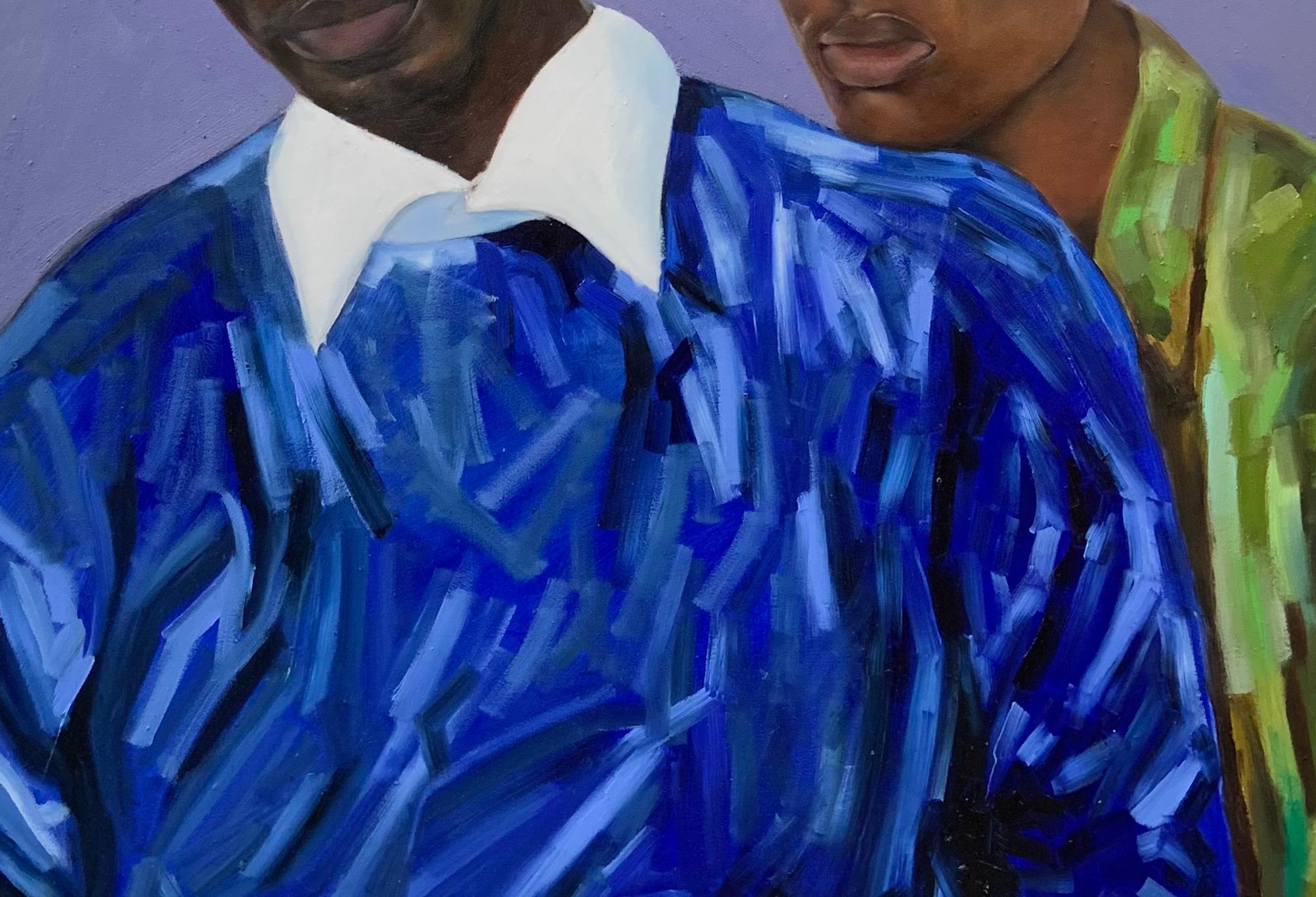 Love is Pain - Painting by Victoria Makinde