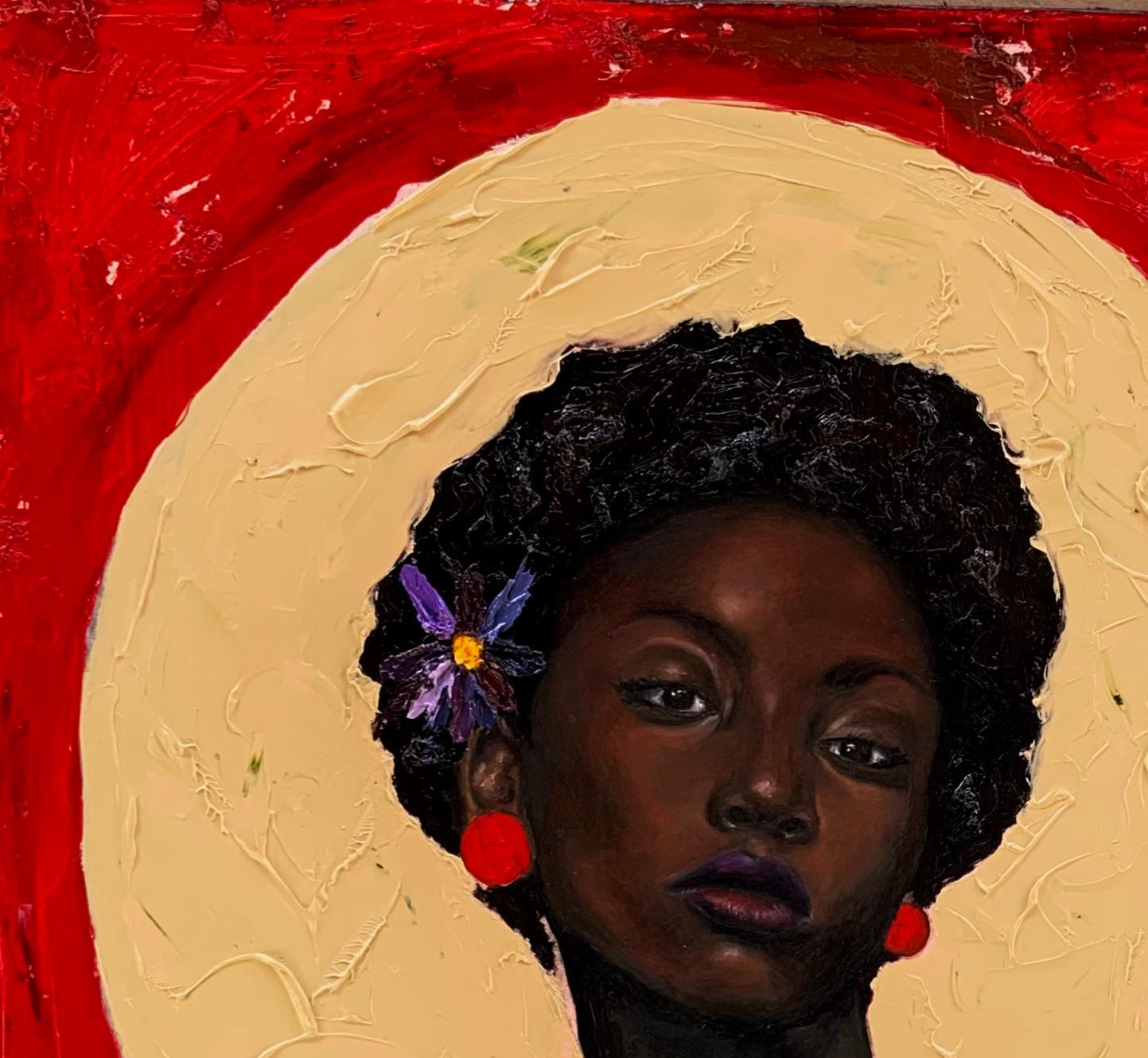 Untitled - Painting by Victoria Makinde