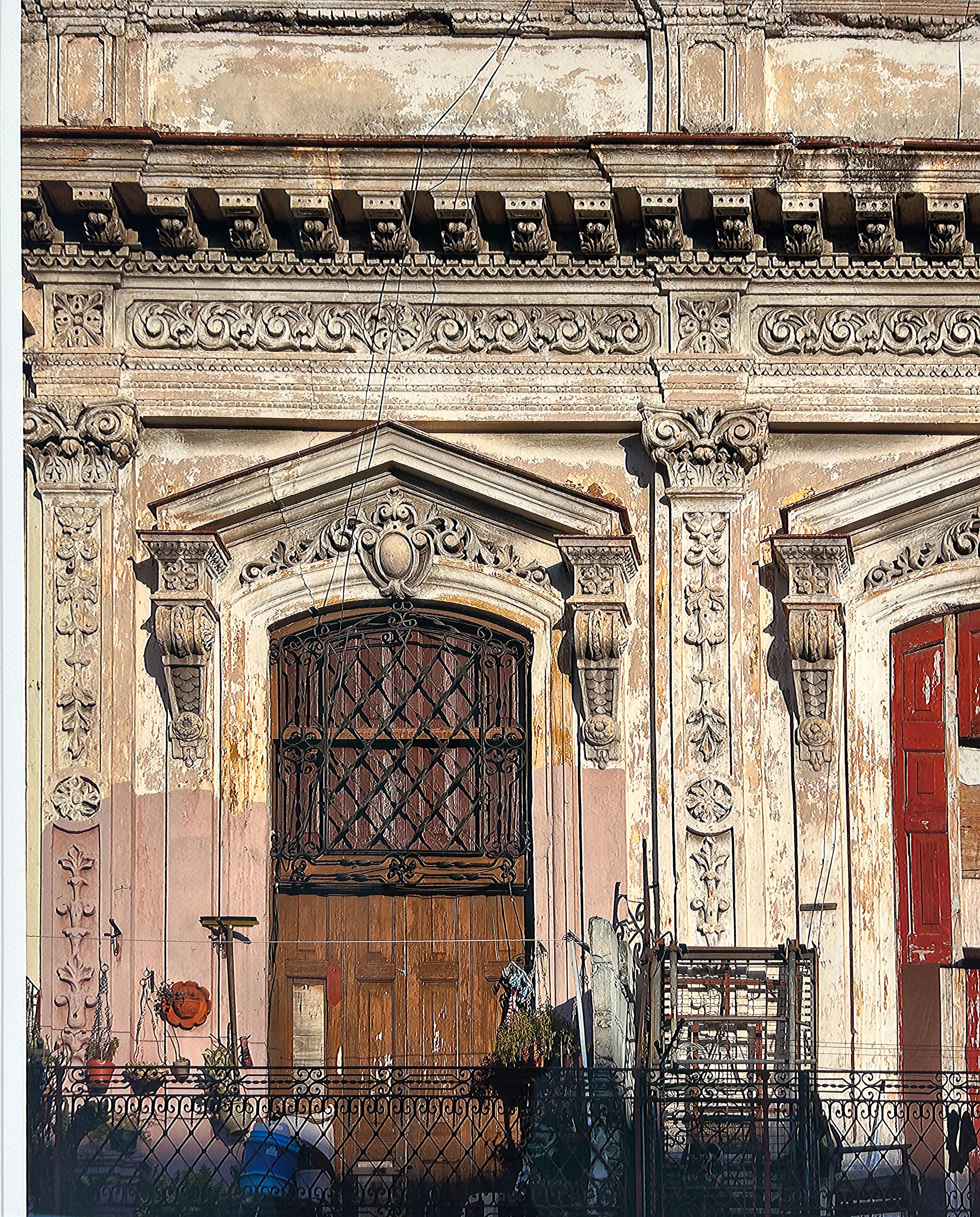 Victoria Montoro Zamorano Balconies Cuba Photograph, Havana, Cuba Paseo del Pado In Good Condition For Sale In Miami, FL