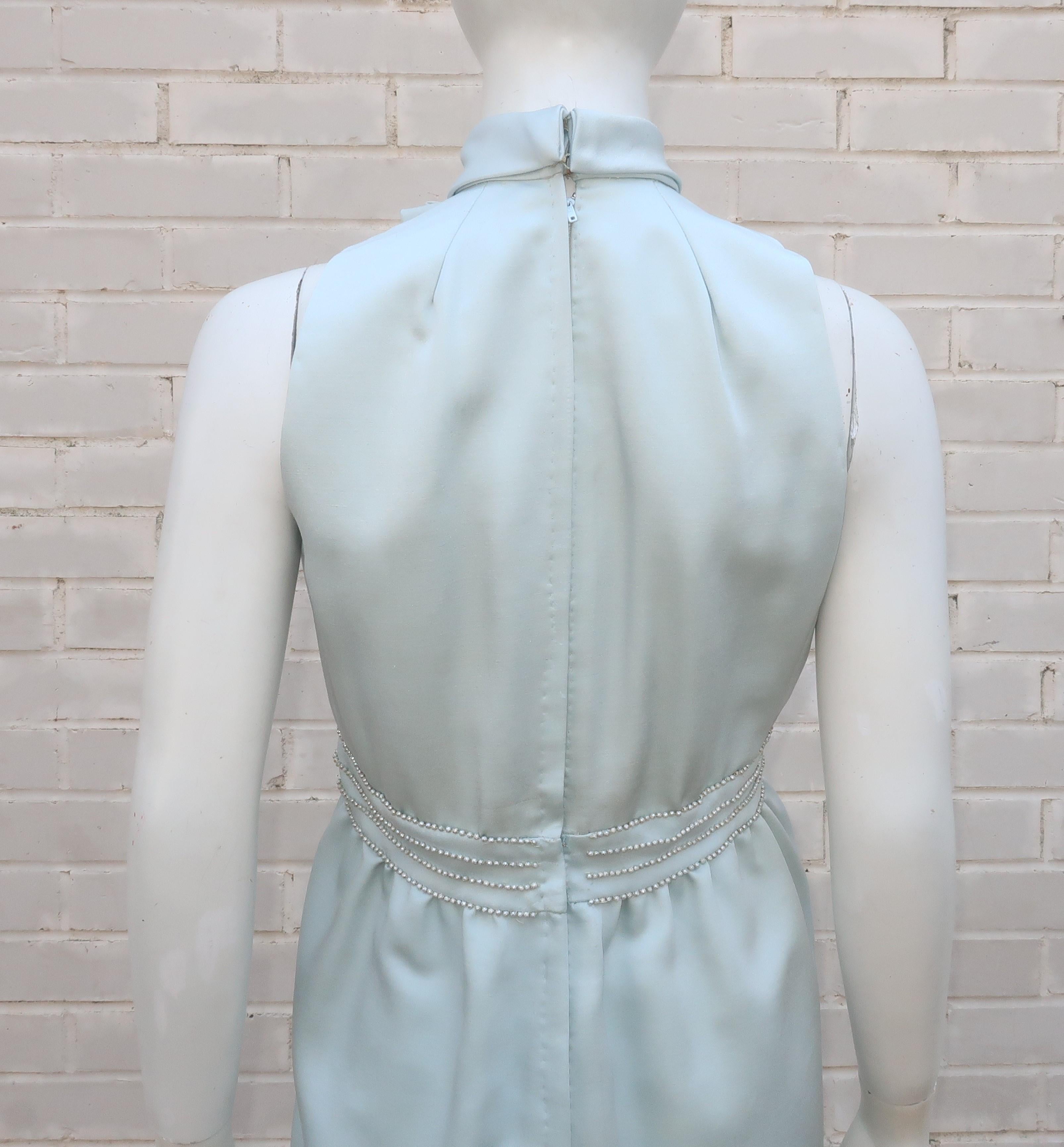 Victoria Royal Two Piece Tuxedo Style Dress & Jacket, 1970's For Sale 7