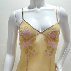 Victoria Secret Nude Tone Sheer Pink Lace Slip Dress