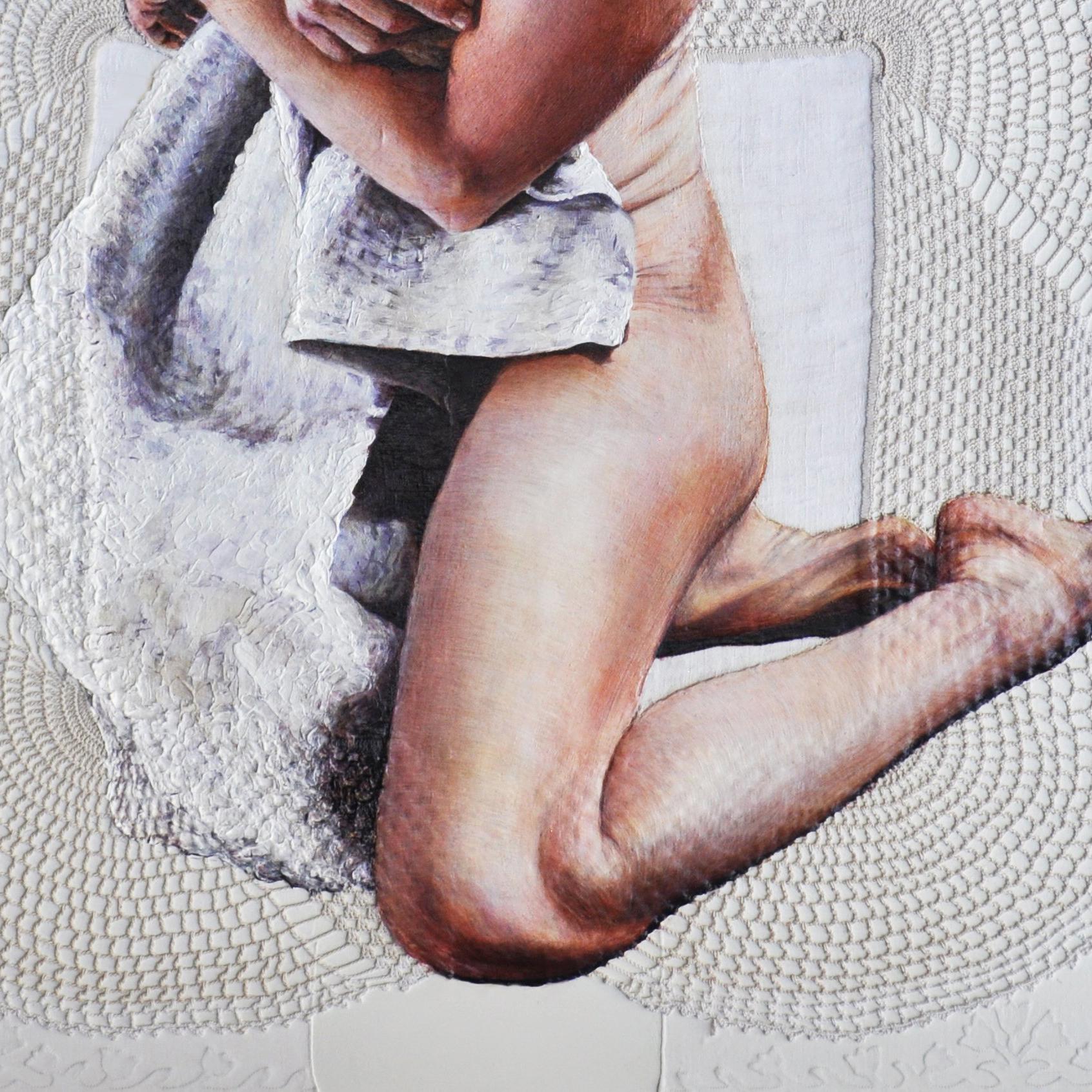 Generational Tapestry, In Our Mothers Grace - Contemporary Painting by Victoria Selbach