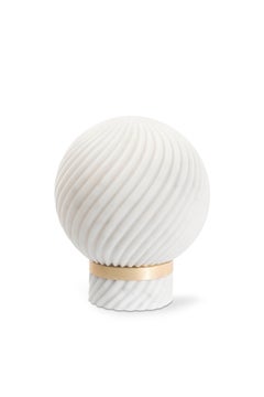 Victoria Table Lamp in Marble