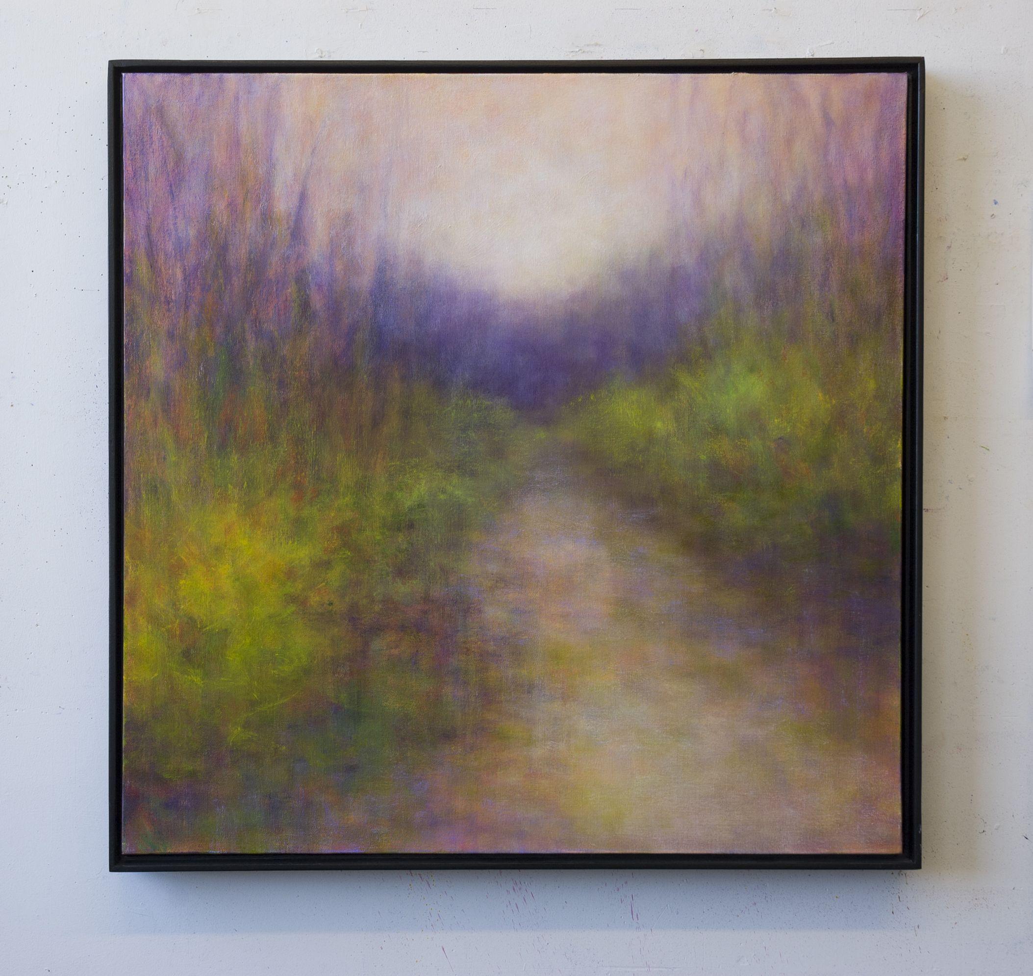 A Path in Vermont, Painting, Oil on Canvas For Sale 3