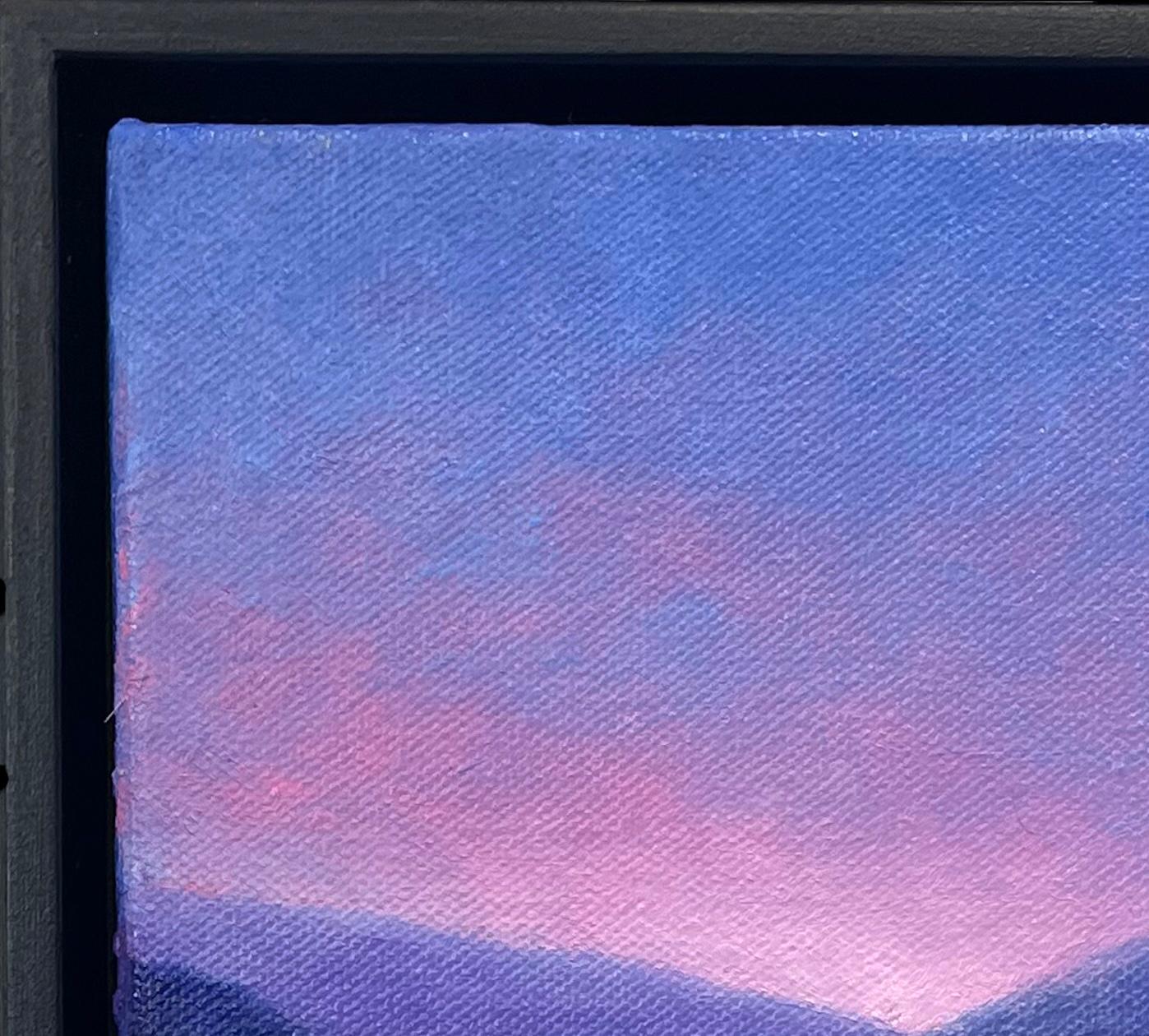 Blue Moon Headlands - Painting by Victoria Veedell