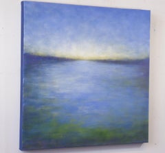 Last Light at Elkhorn Slough, Painting, Oil on Canvas