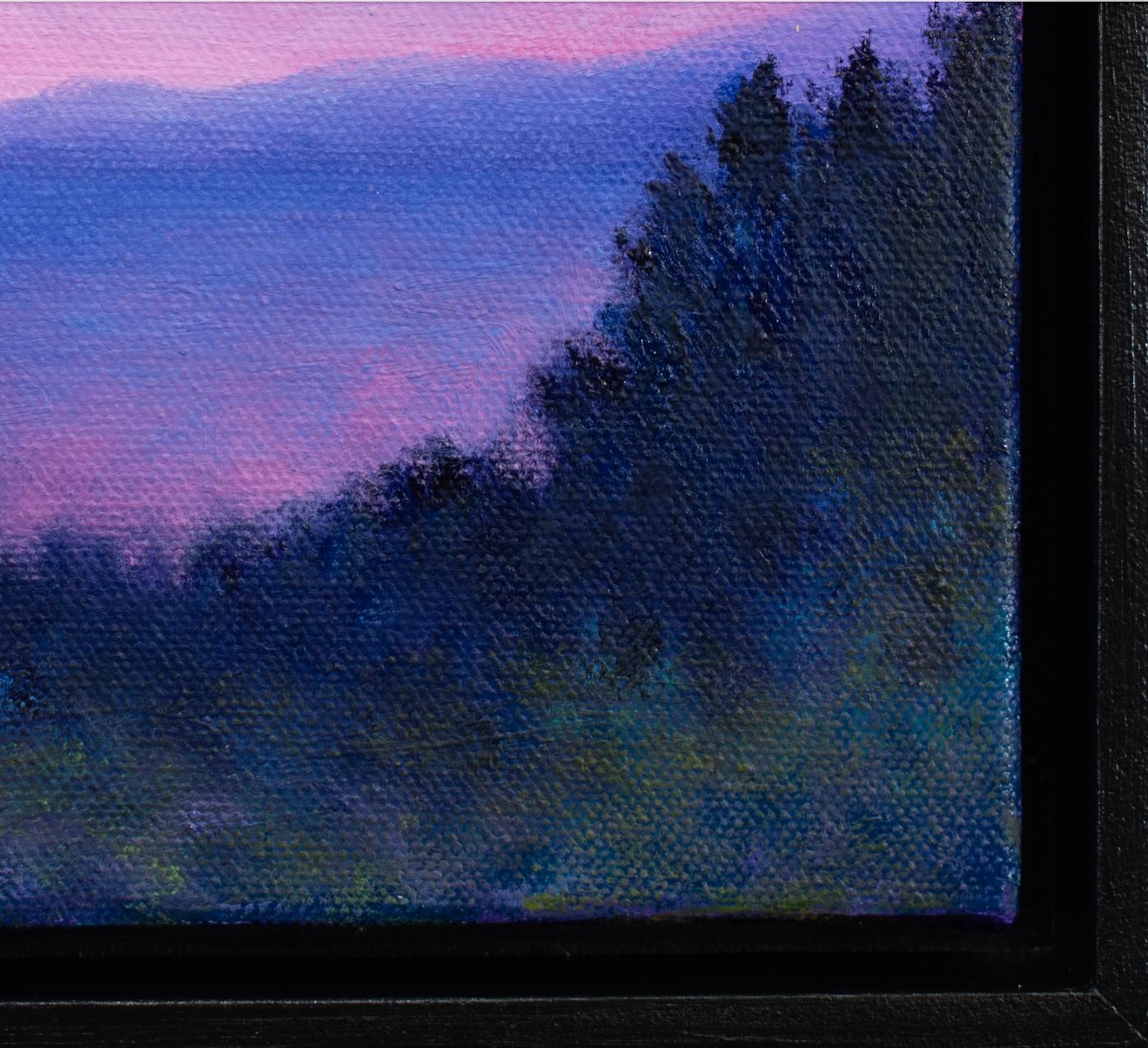 L'ultima luce - Abstract Painting Nero di Victoria Veedell