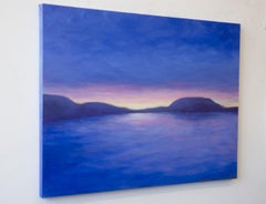 Montre de tempête de fin de matin, peinture, huile sur toile