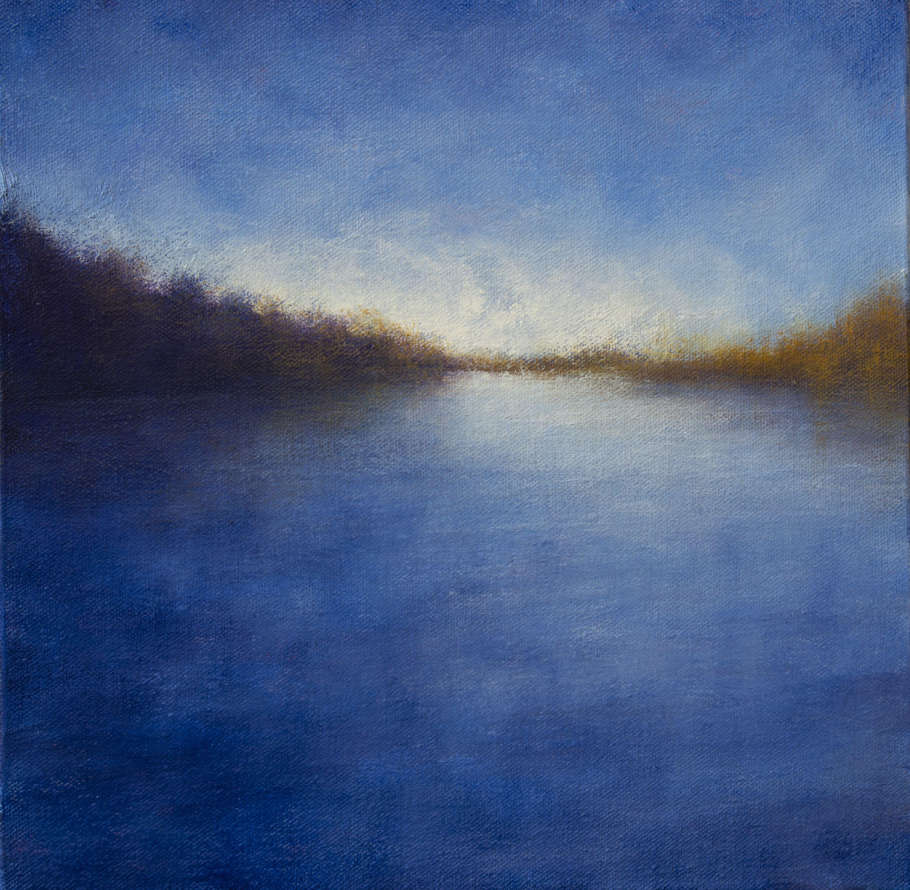 Victoria Veedell Landscape Painting - March Light, Painting, Oil on Canvas