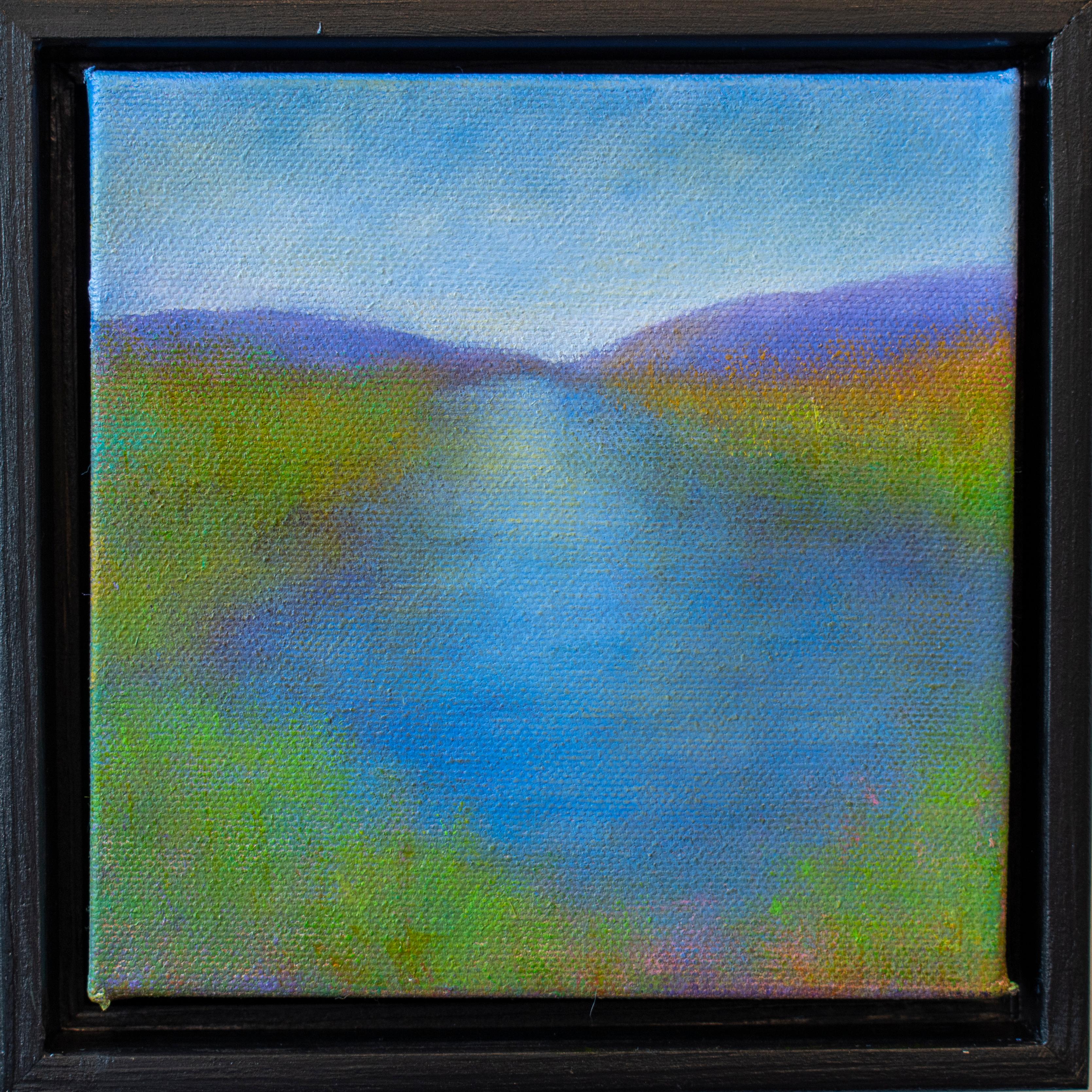 Victoria Veedell Landscape Painting - Marin Waterway