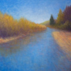 On The Russian River, Painting, Oil on Canvas