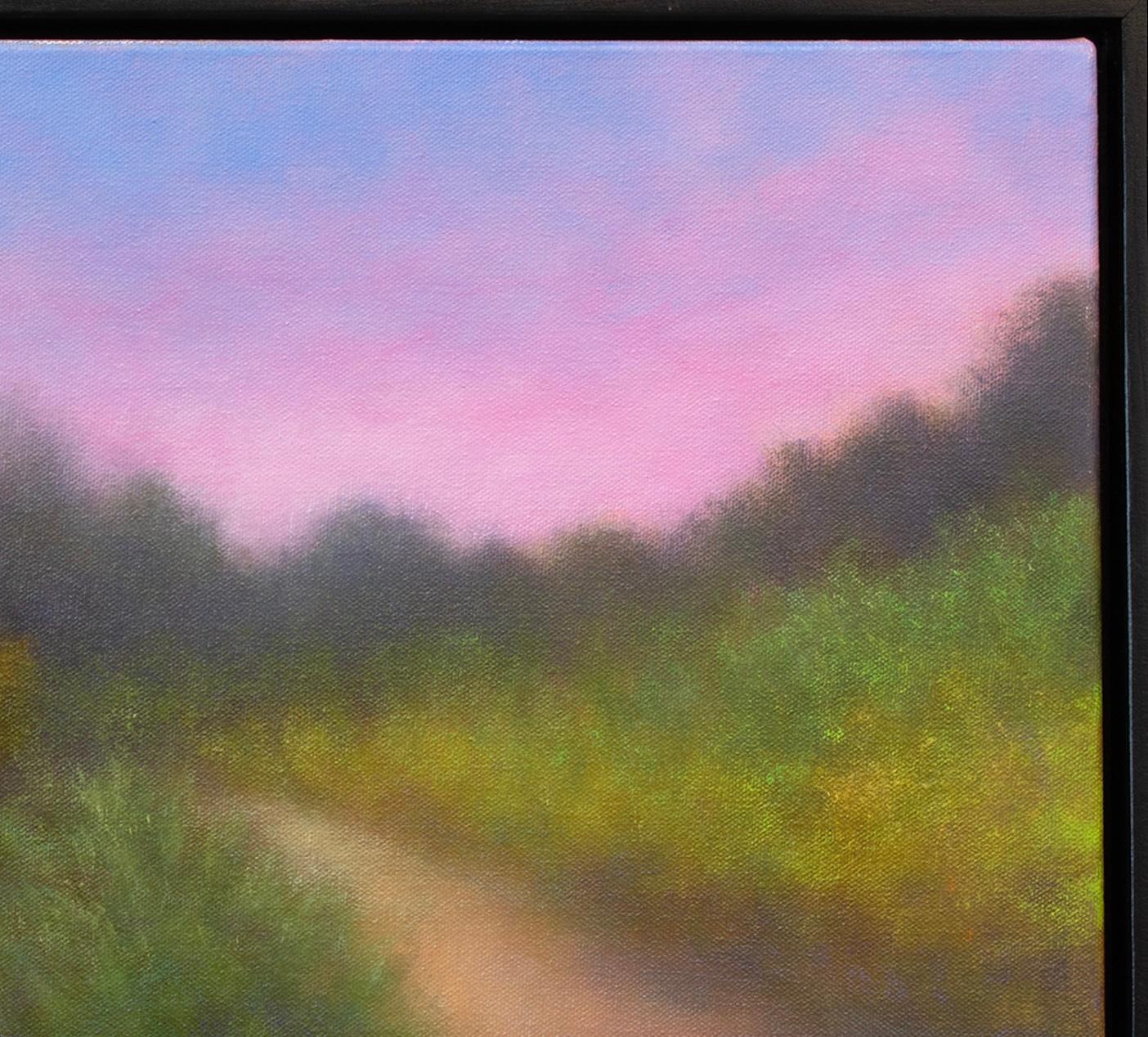 Sentiero all'alba - Painting Astratto di Victoria Veedell