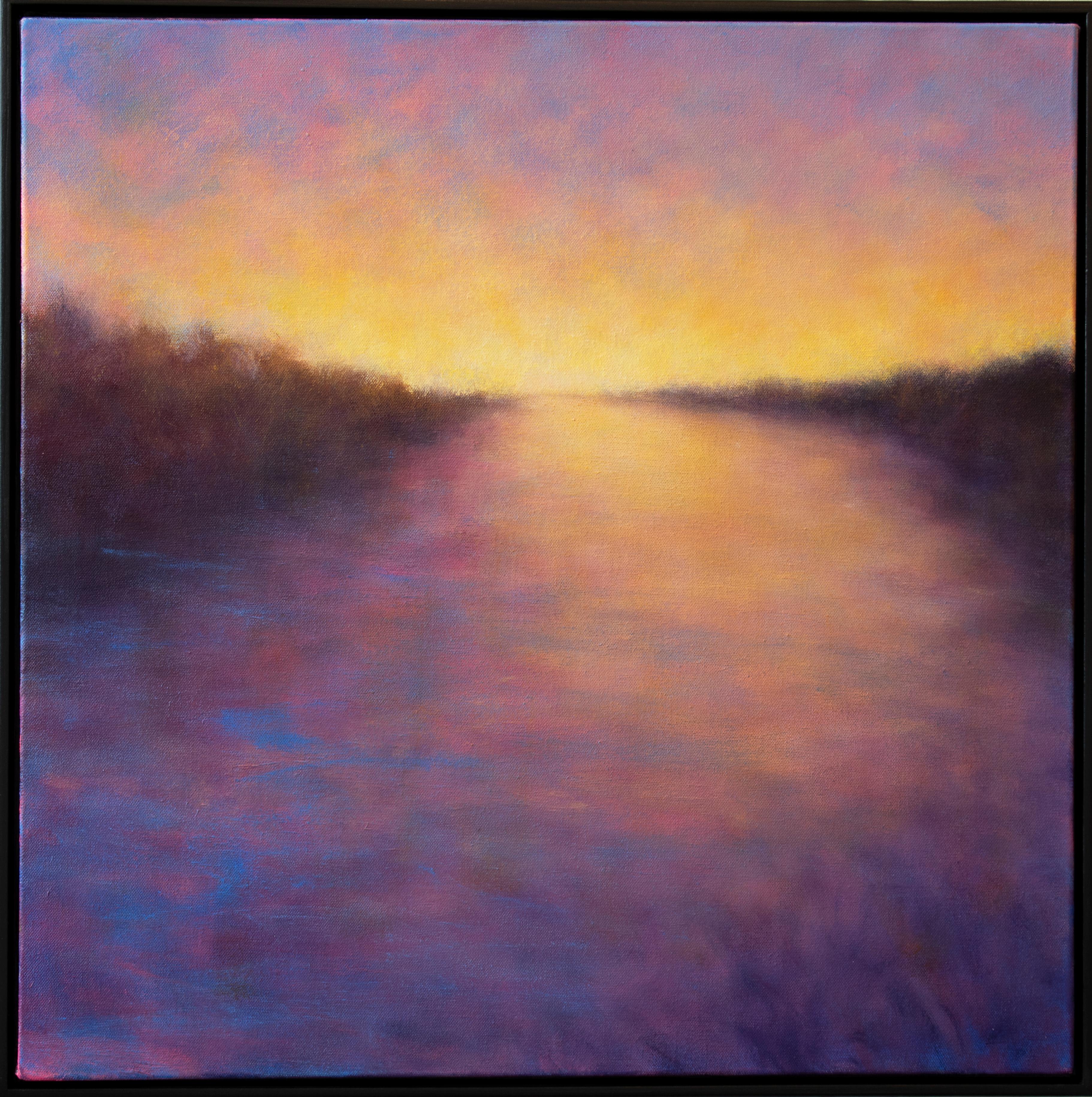 Victoria Veedell Landscape Painting - 	 Silent Twilight
