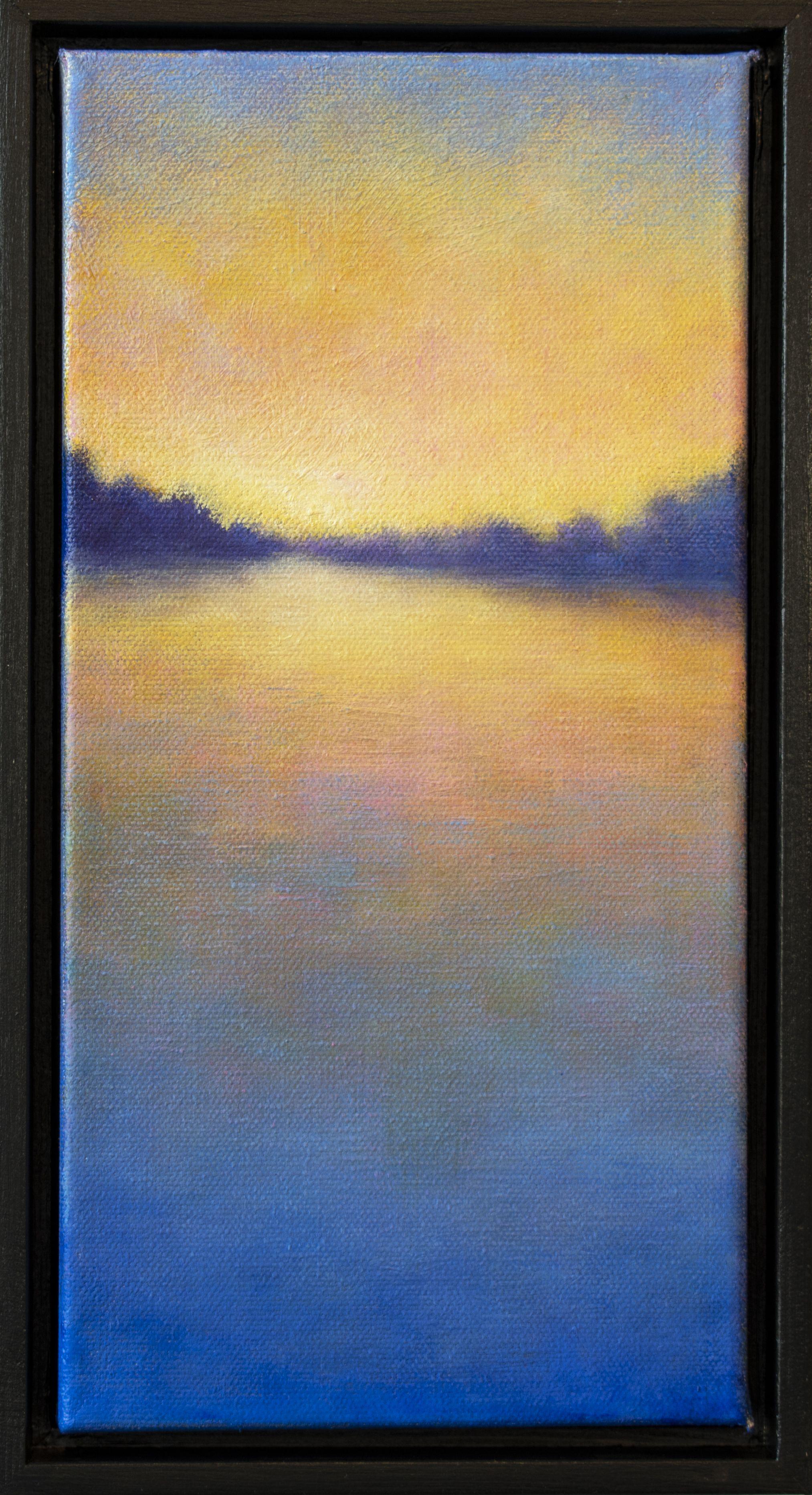 Spring Sunset, Painting, Oil on Canvas 1
