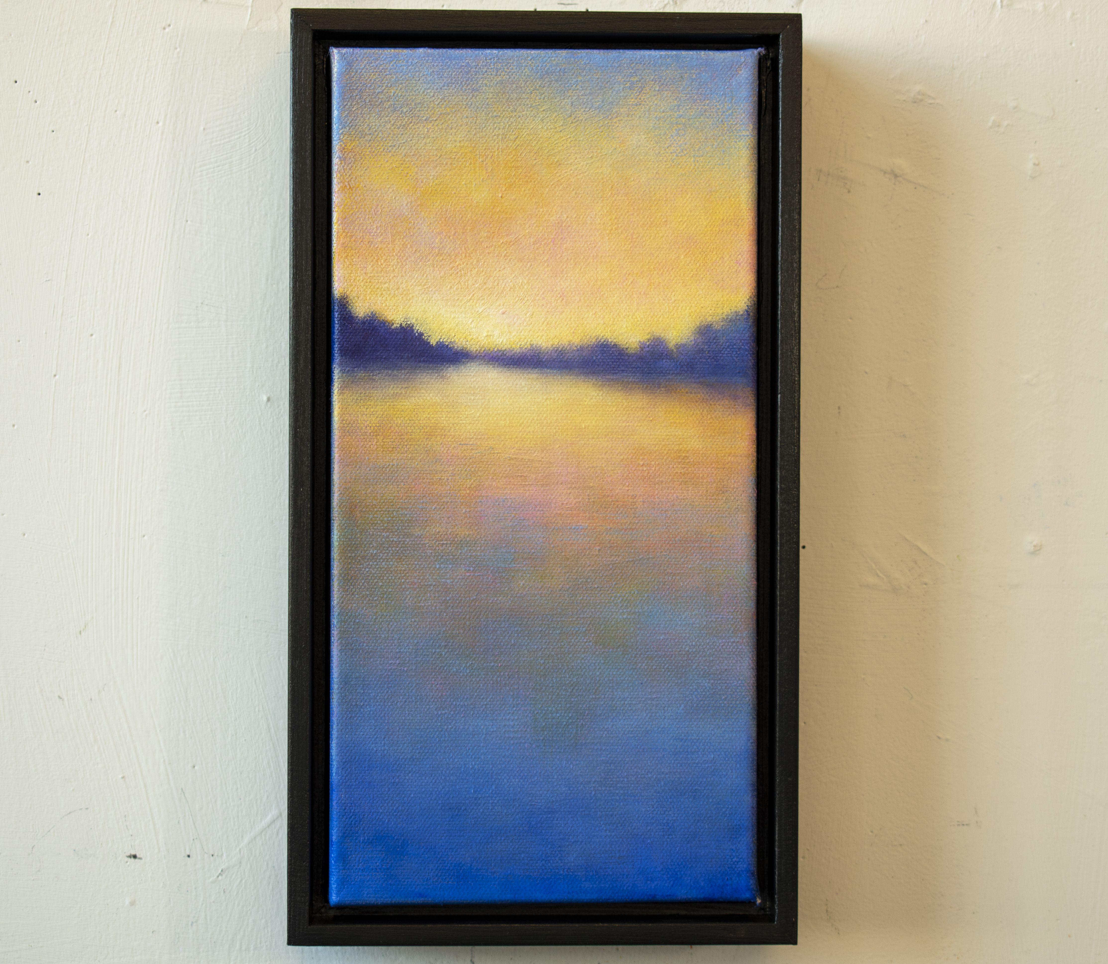 Spring Sunset, Painting, Oil on Canvas 3