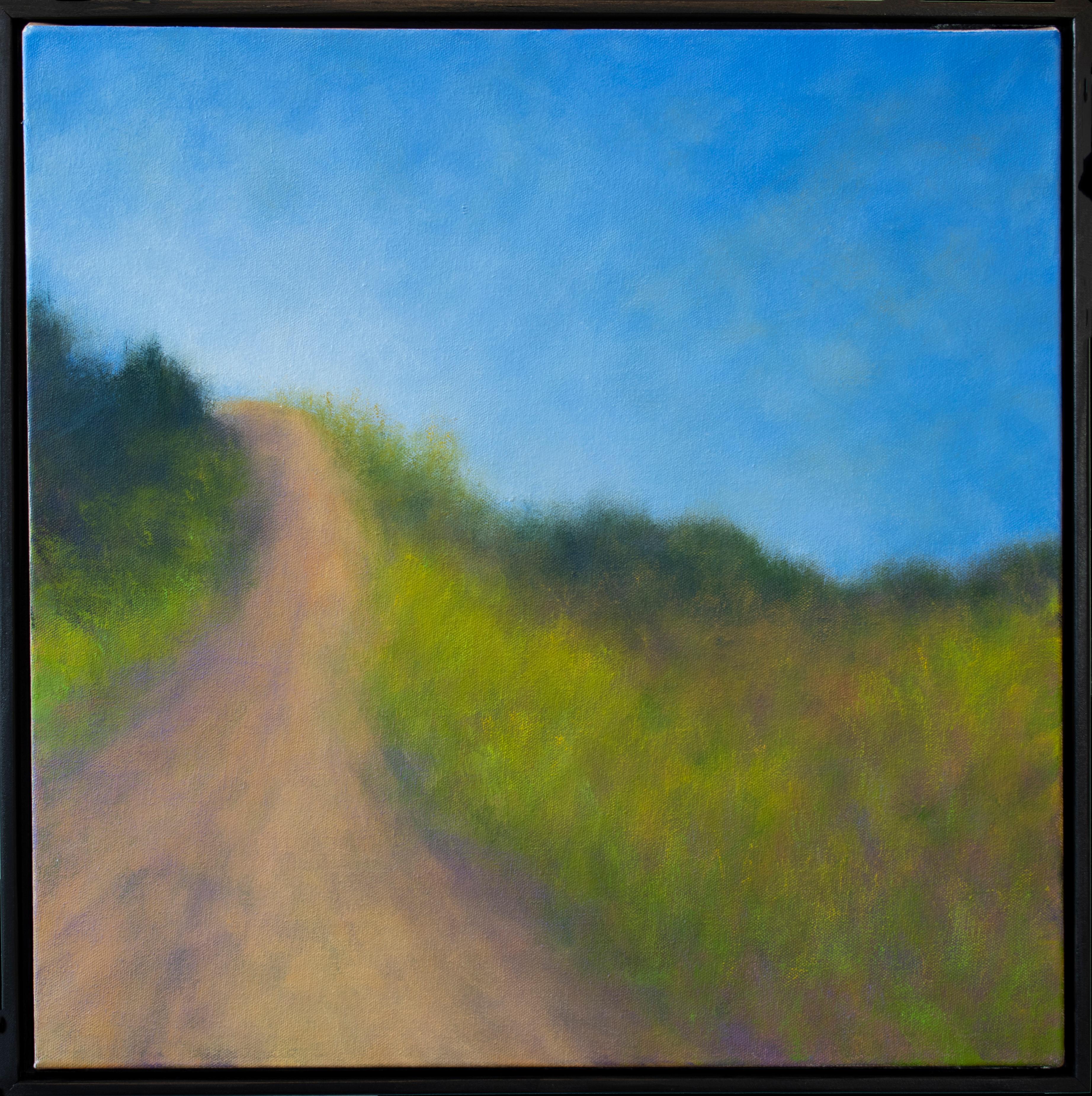 Victoria Veedell Landscape Painting - The Hill on Warnecke Ranch