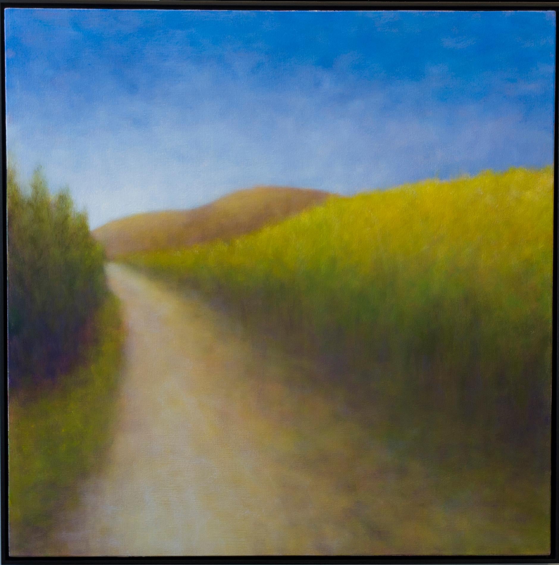 Victoria Veedell Landscape Painting - Vineyard Path