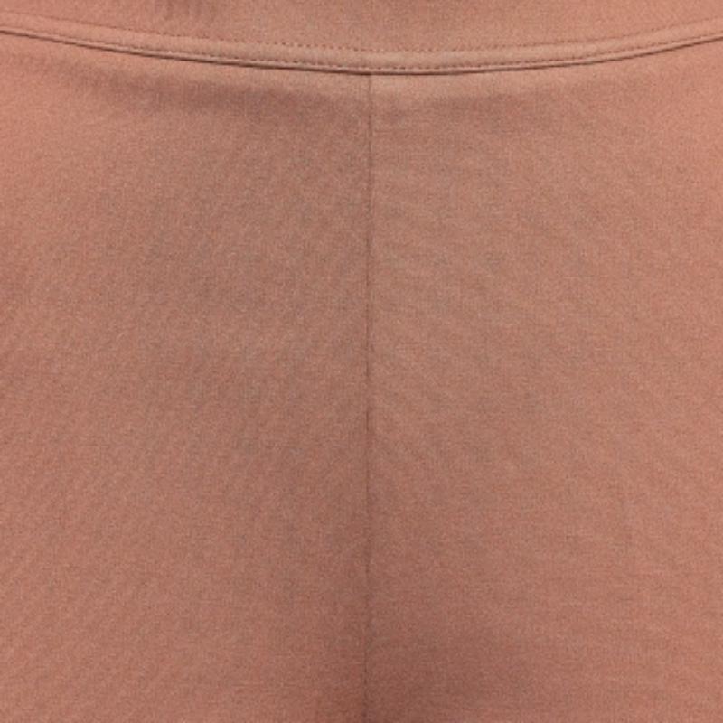 Victoria Victoria Beckham Pantalones acampanados de punto elástico marrón M Marrón en venta