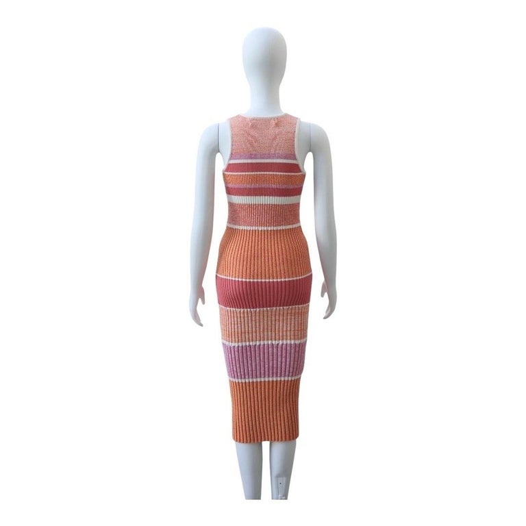 Victoria Victoria Beckham Knit Midi Dress For Sale at 1stDibs
