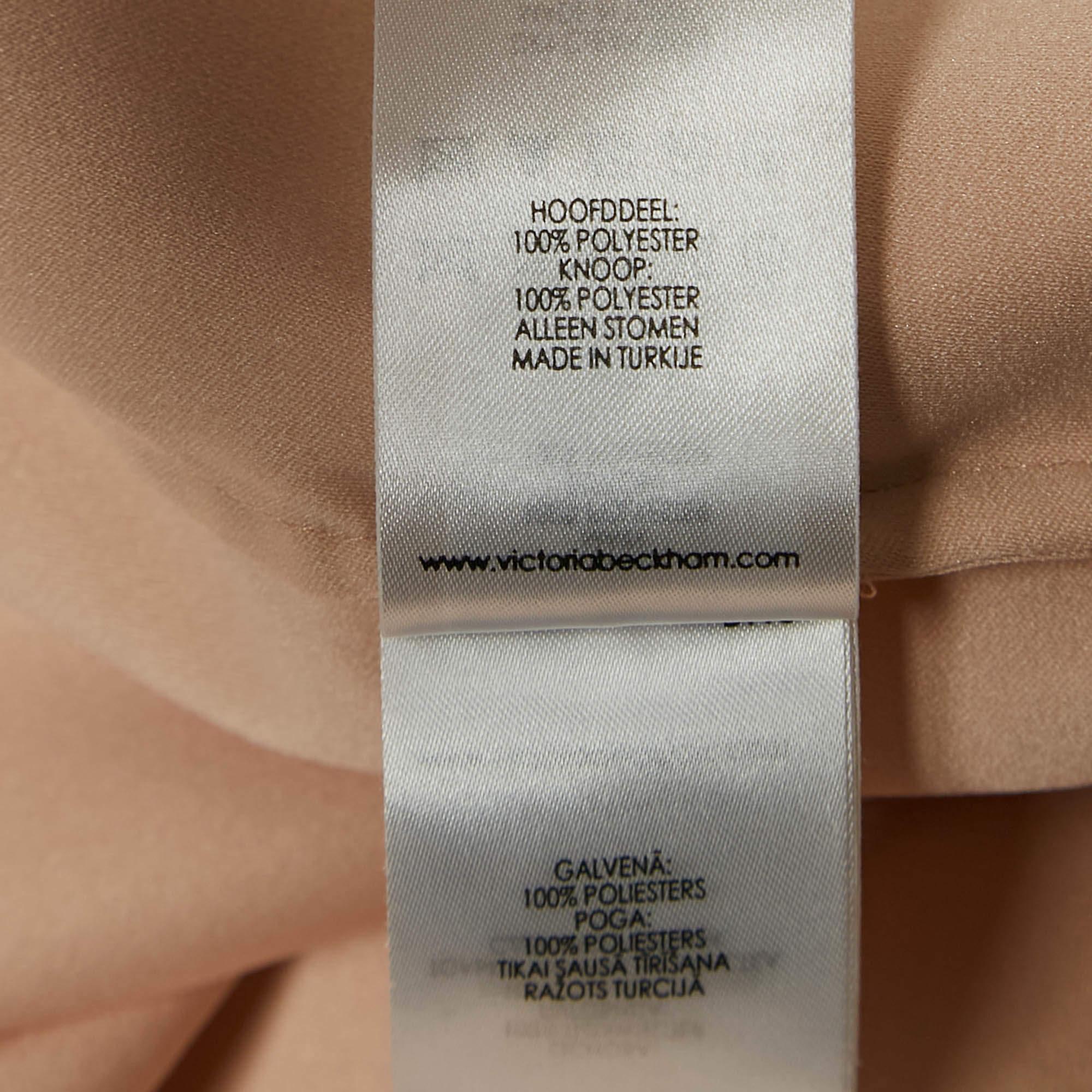 Victoria Victoria Beckham Vestido corto con botones delanteros y cintura alta M en venta 1