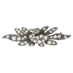Victorian 0.30ct Diamond Duck Brooch, c.1860s