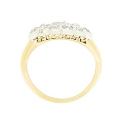 Victorian 0.85ct Diamond Cluster Ring, c.1880s