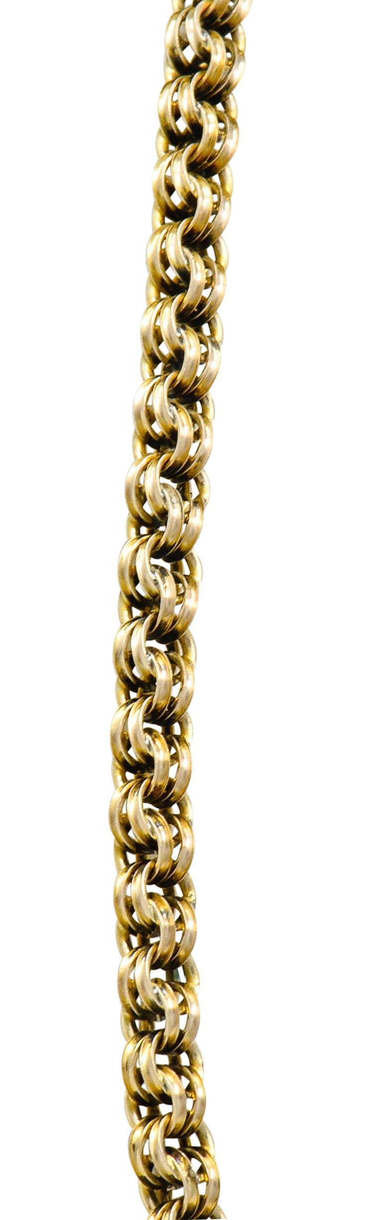 Victorian 10 Karat Gold Chain Necklace 2