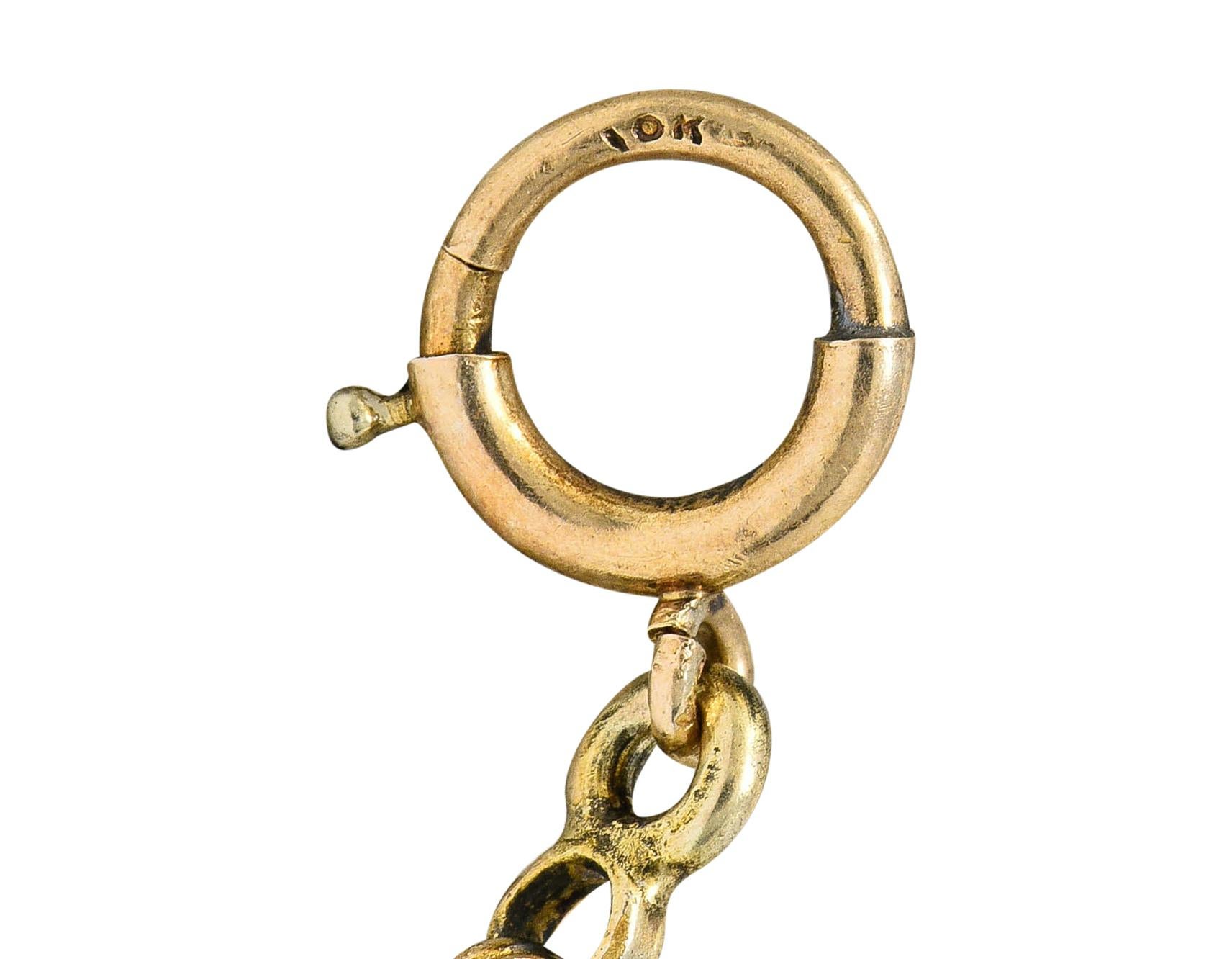 Victorian 10 Karat Gold Chain Necklace 4