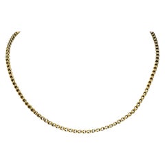 Victorian 10 Karat Gold Chain Necklace