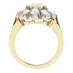Victorian 1.00ct Diamond Cluster Ring, c.1880s
