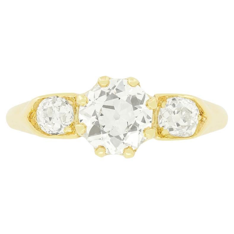 Victorian 1.05ct Diamond Solitaire Ring, c.1880s