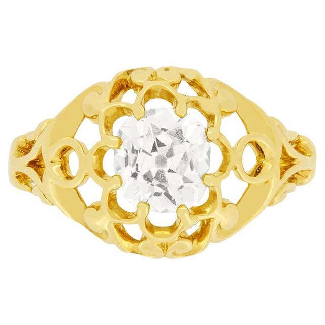 Antique Faberge Diamond Ring c1900 at 1stDibs | antique faberge rings ...