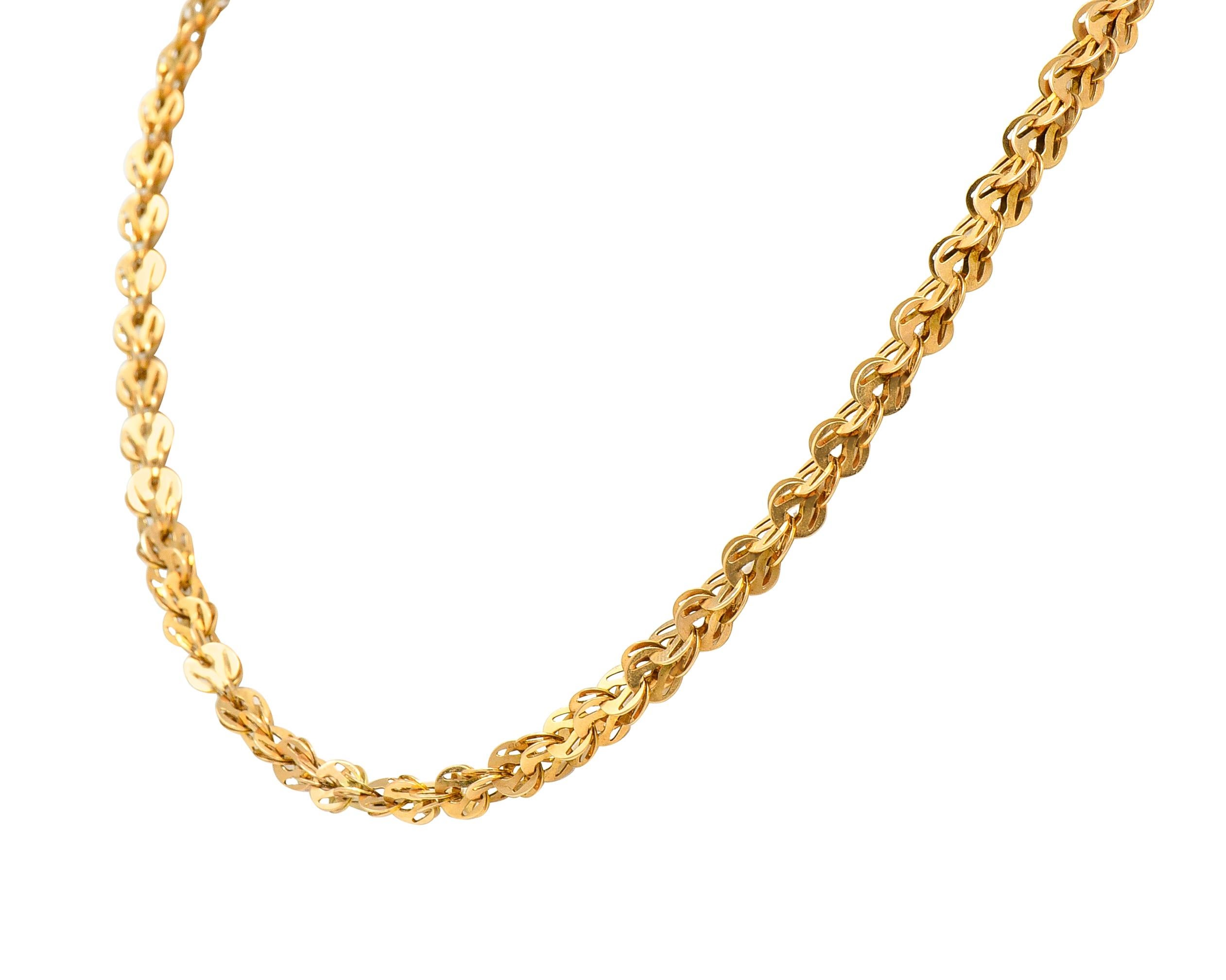 types of gold chain links