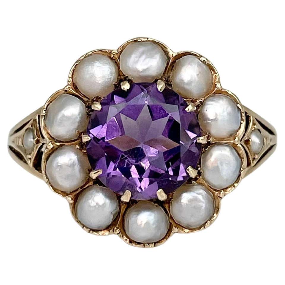 Victorian Cluster Rings - 460 For Sale at 1stDibs | victorian diamond ...