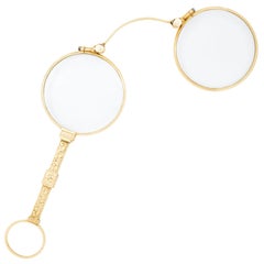 Victorian 14k Folding Eyeglasses