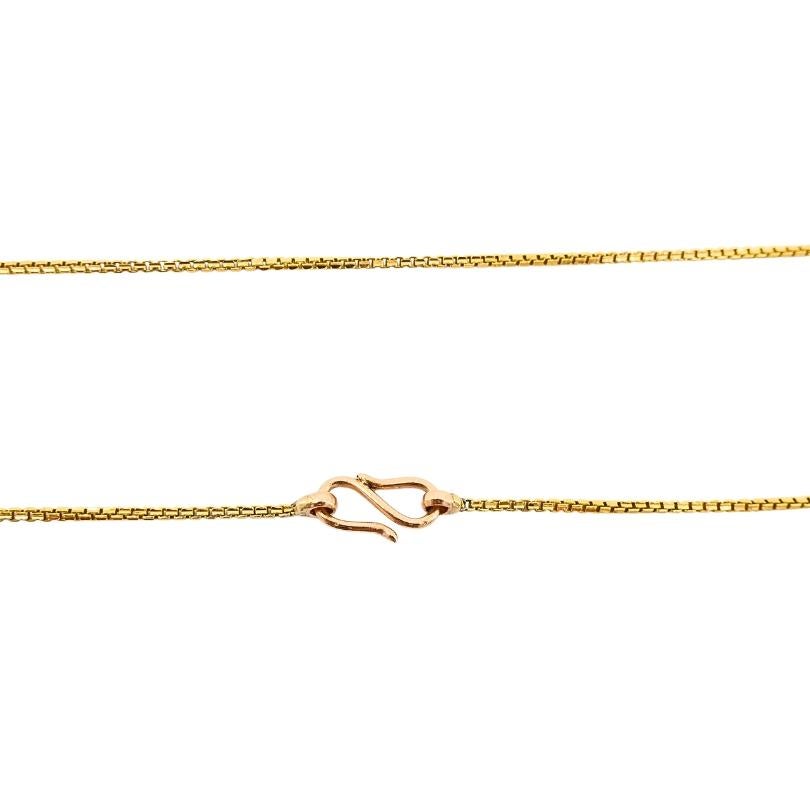 Viktorianische 14k Gold Halskette Blau Emaille Medaillon Anhänger im Angebot 3